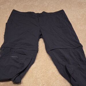 Womens Columbia Black Convertible Pants